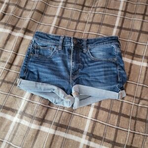 American Eagle Outfitters Indigo Jean Shorts